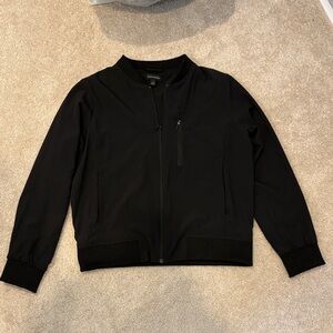 Banana Republic Charcoal Zip-Up Jacket